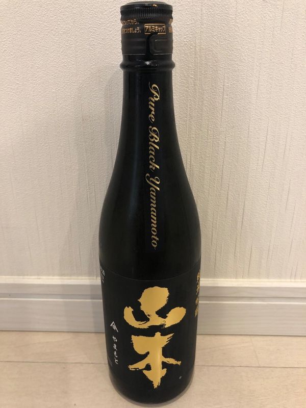 山本 ピュアブラック Pure Blackのラベル